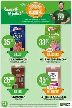 Forhåndsvisning av LETTMELK SJOKOLADE, Tine Lettmelk Sjokolade gyldig fra 17/08/2026 | Side: 18 | Produkter: Sjokolade, Lettmelk, Kiwi, Ved