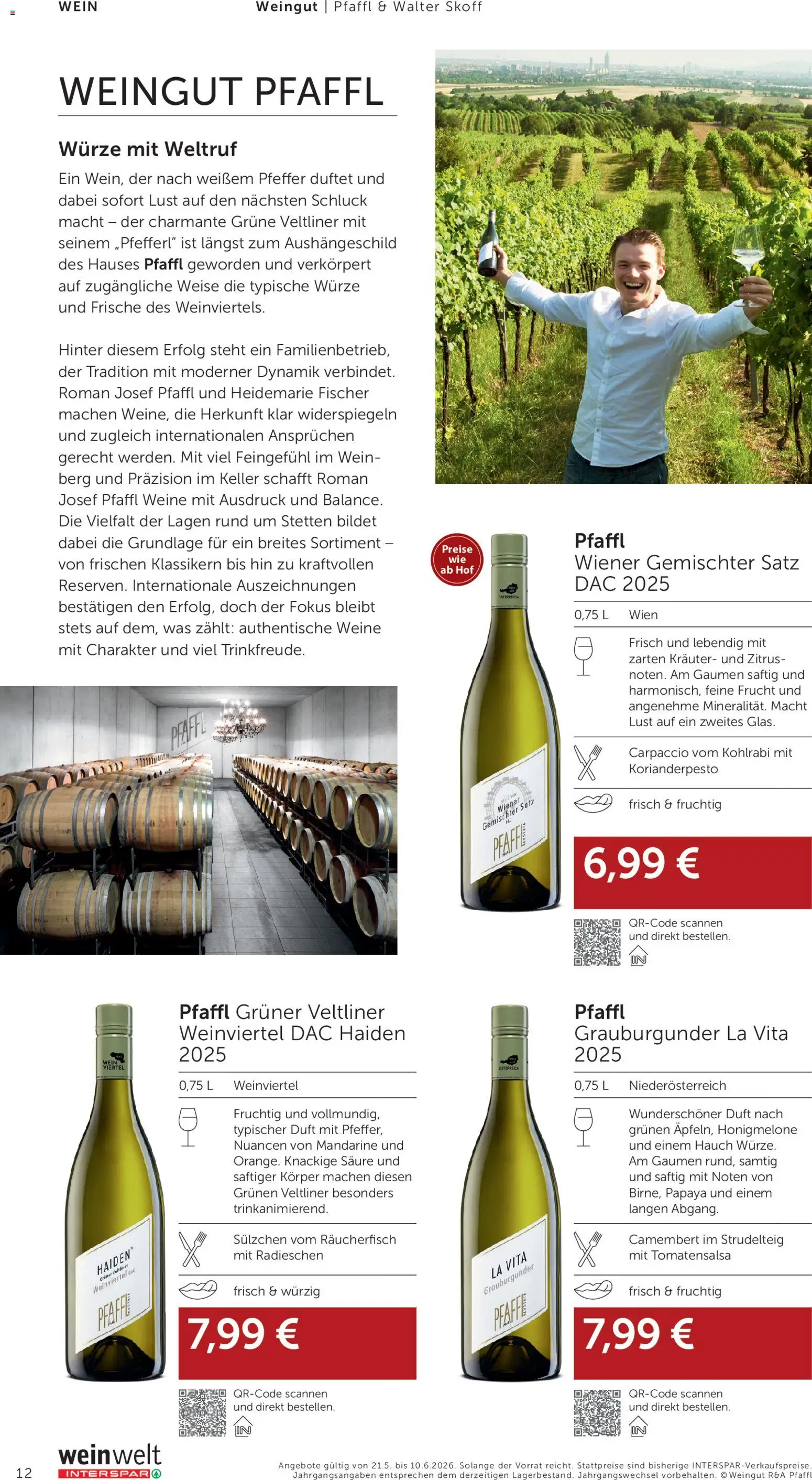 Interspar Wein Welt gültig ab 21.05.2026 | Seite: 12 | Produkte: Pfeffer, Duft, Wein
