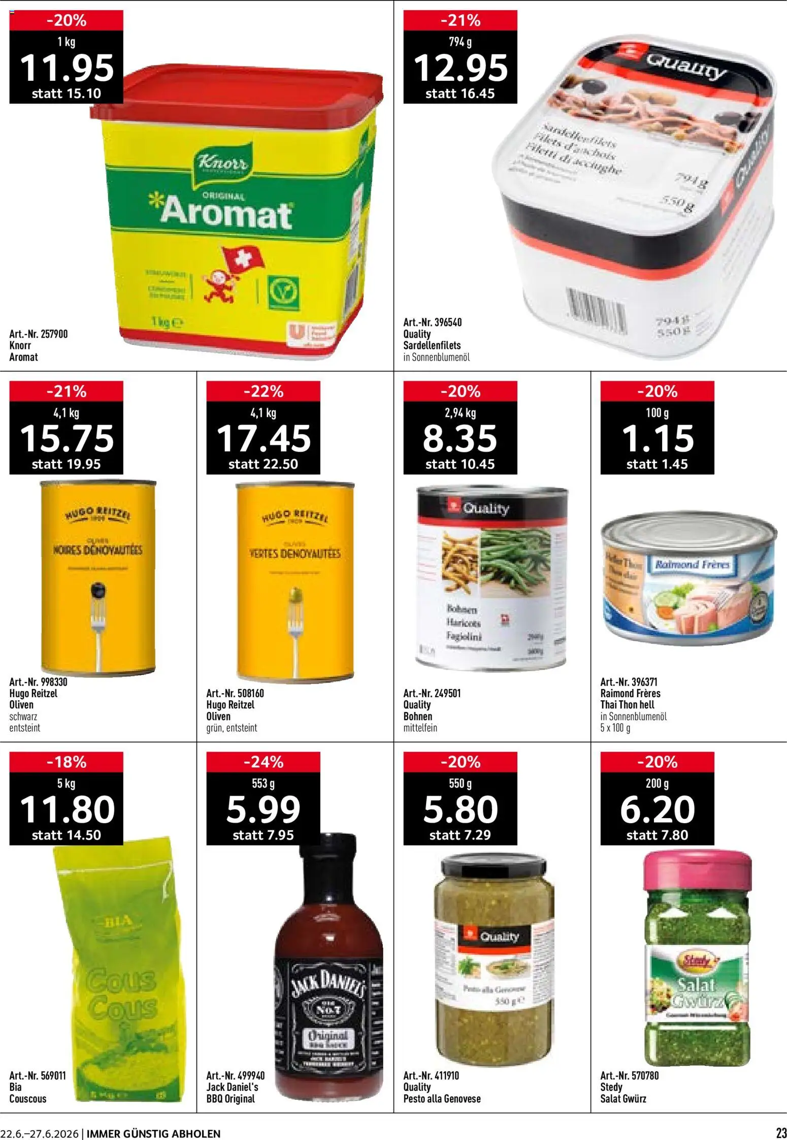 Prodega aktionen – gültig ab 22.06.2026 | Seite: 23