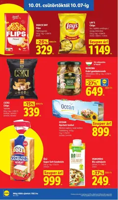 CSÍKI Chips, Többféle - amely érvényes a következő dátumtól: 2026.10.01. | Oldal: 14