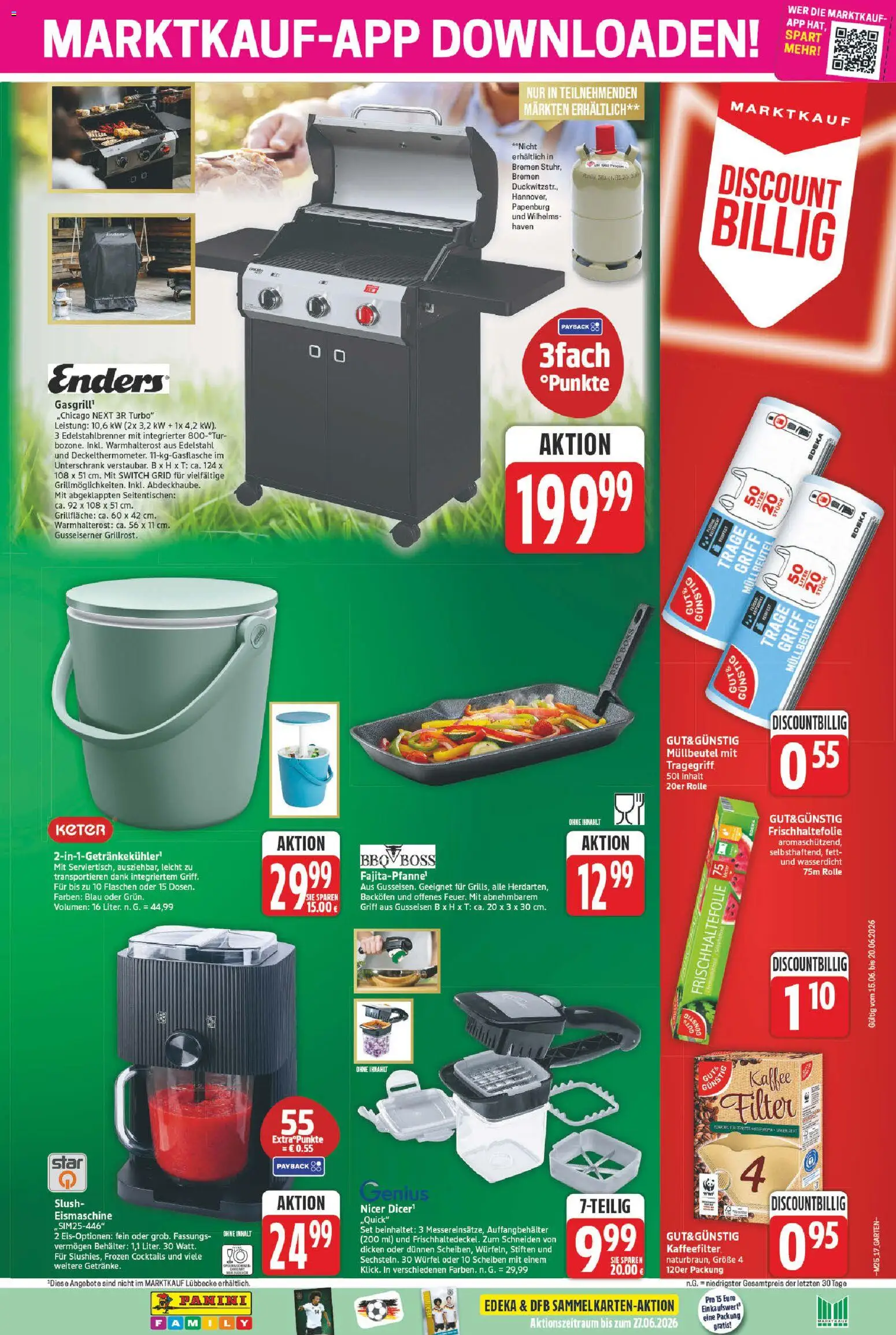 Marktkauf Prospekt – gültig ab 15.06.2026 | Seite: 17 | Produkte: Kaffee, Unterschrank, Backofen