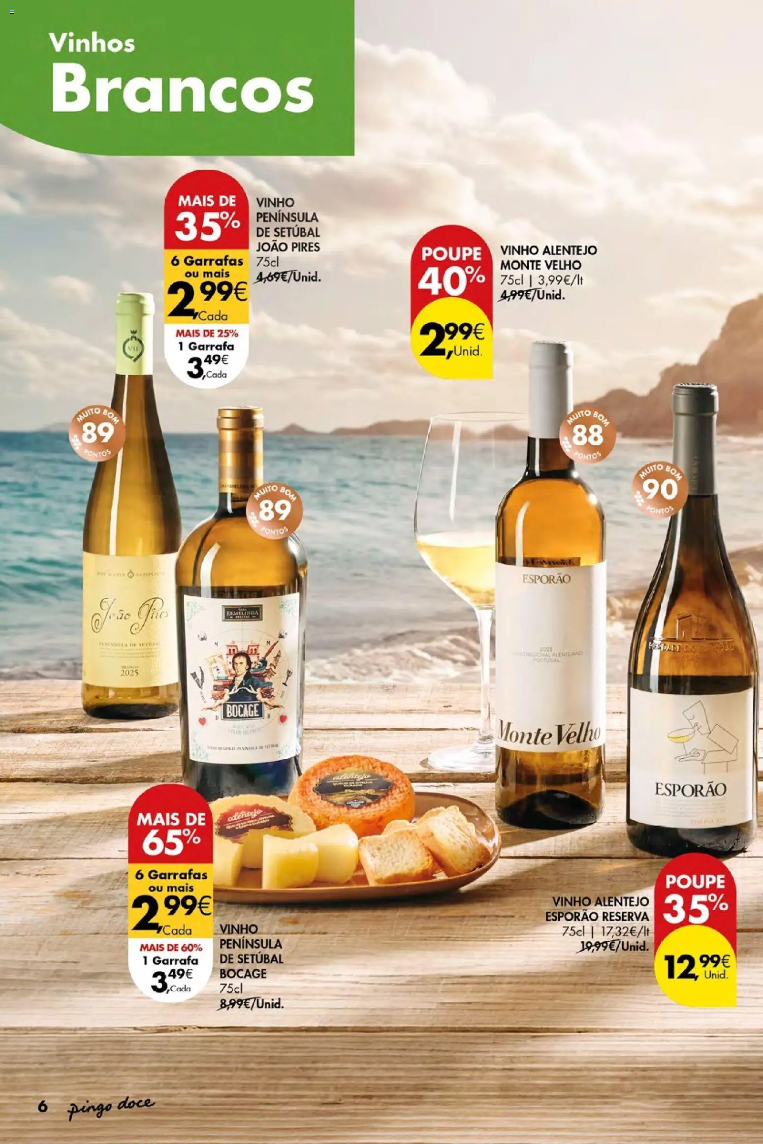 Pingo Doce Folheto Vinhos Frescos Açores │ válido de 02/07/2026 | Página: 6 | Produtos: Vinho