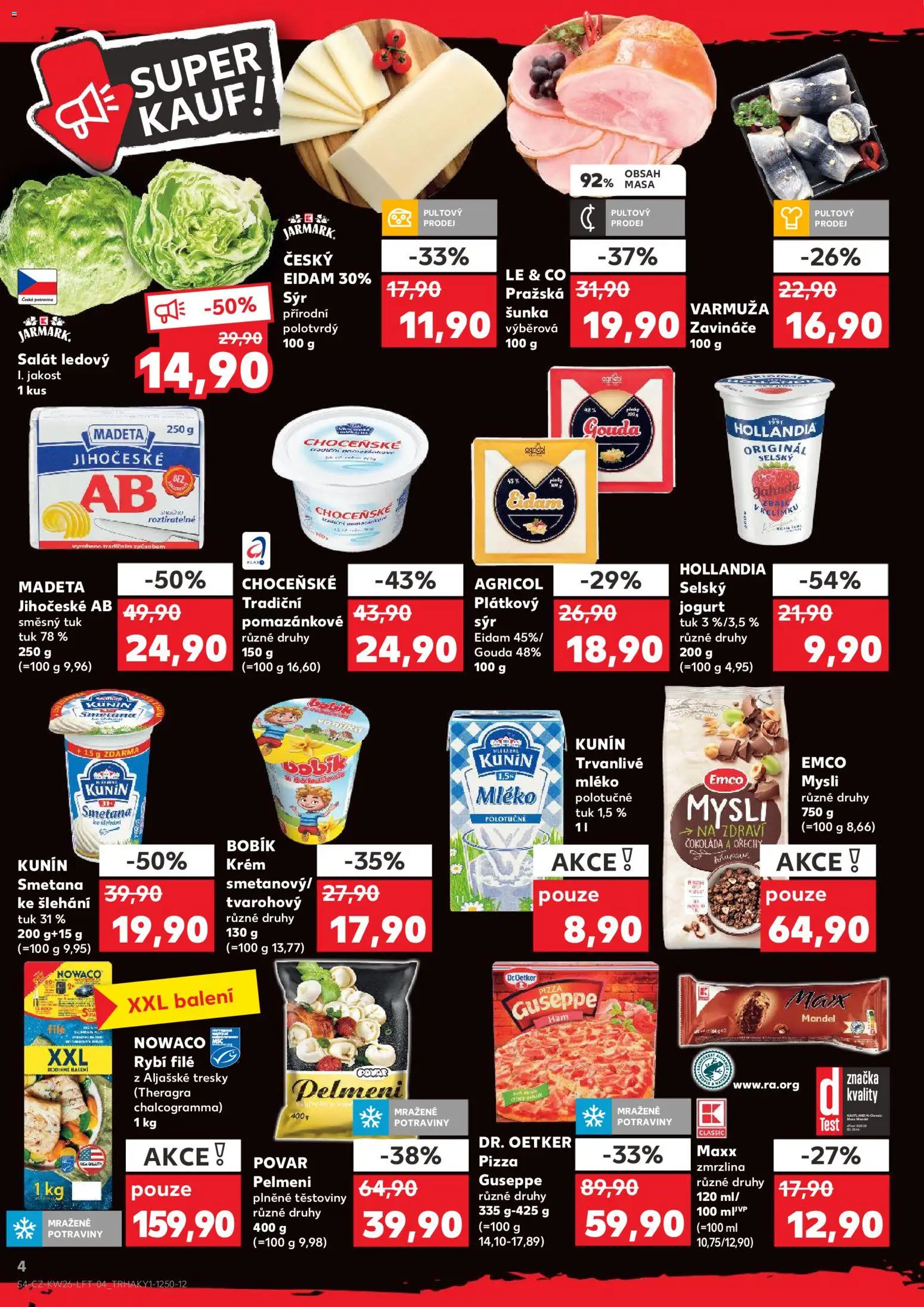 Kaufland leták - Praha 4 od 24.06.2026 | Strana: 4