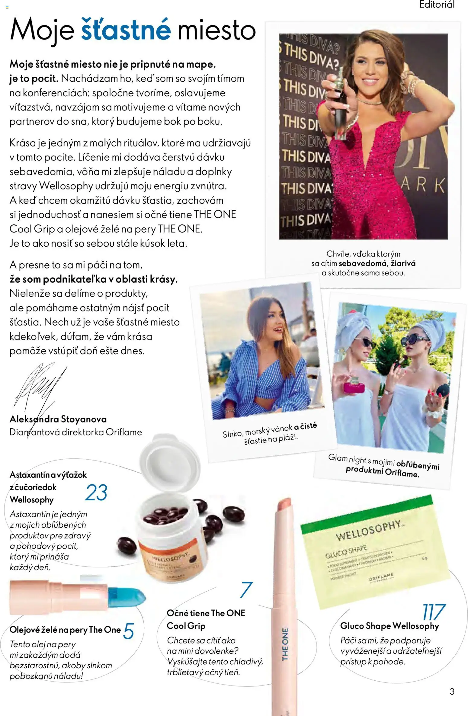 Nové Oriflame akcie – leták je platný od 27.05.2026 | Strana: 3 | Produkty: Olej, Očné tiene