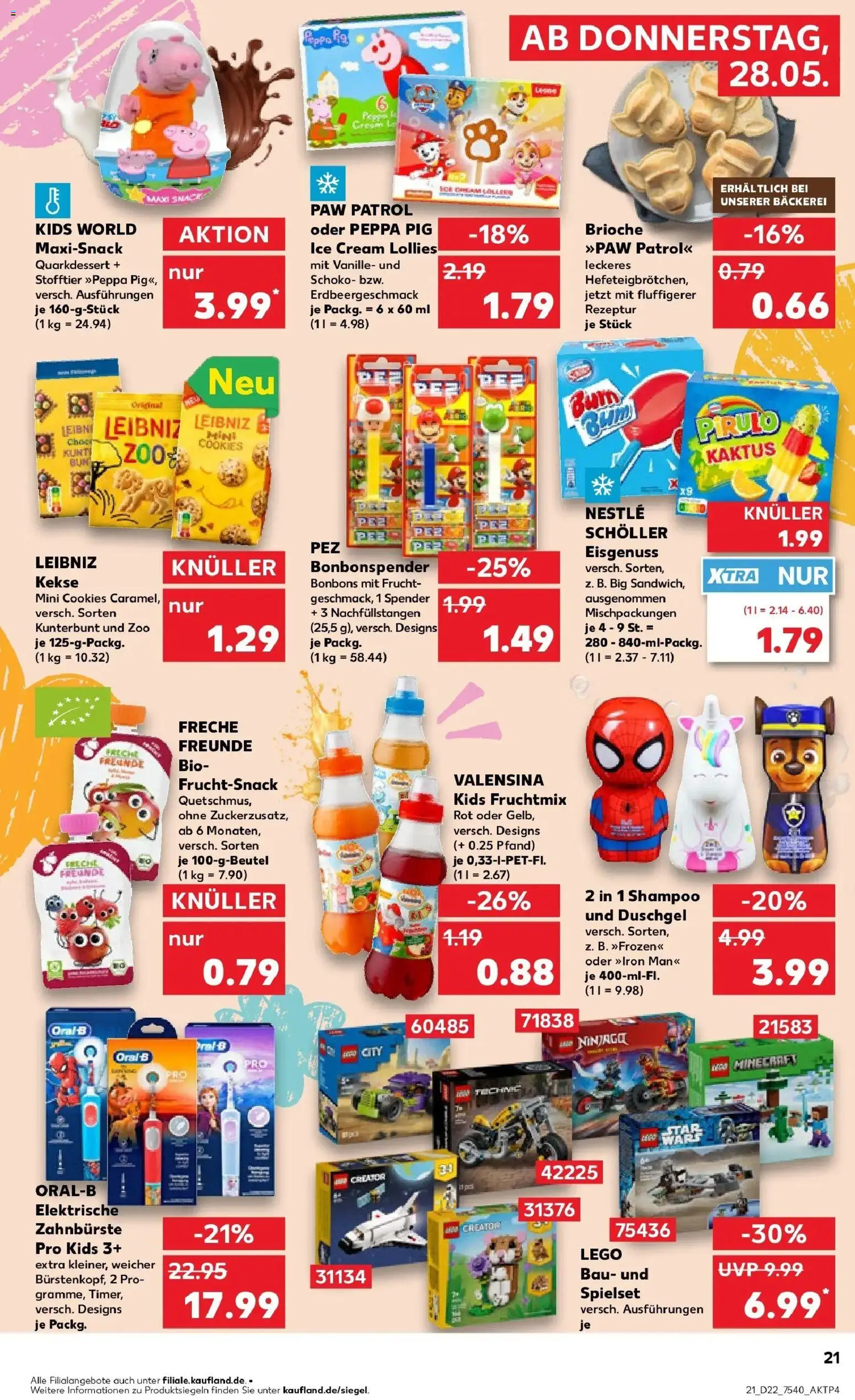 Kaufland Prospekt Gardelegen – gültig ab 26.05.2026 | Seite: 26 | Produkte: Bäckerei, Valensina, Duschgel, Zahnbürste
