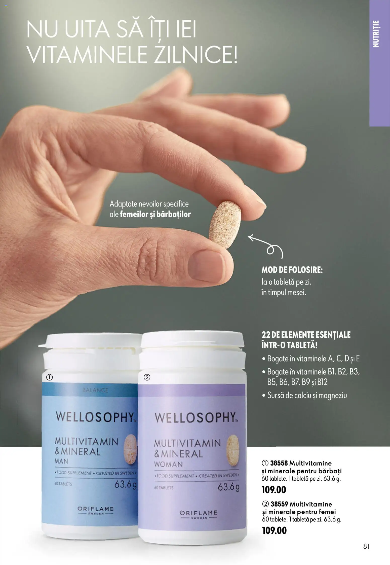 Noul catalog Oriflame – valabil de la 17.06.2026 | Pagină: 81
