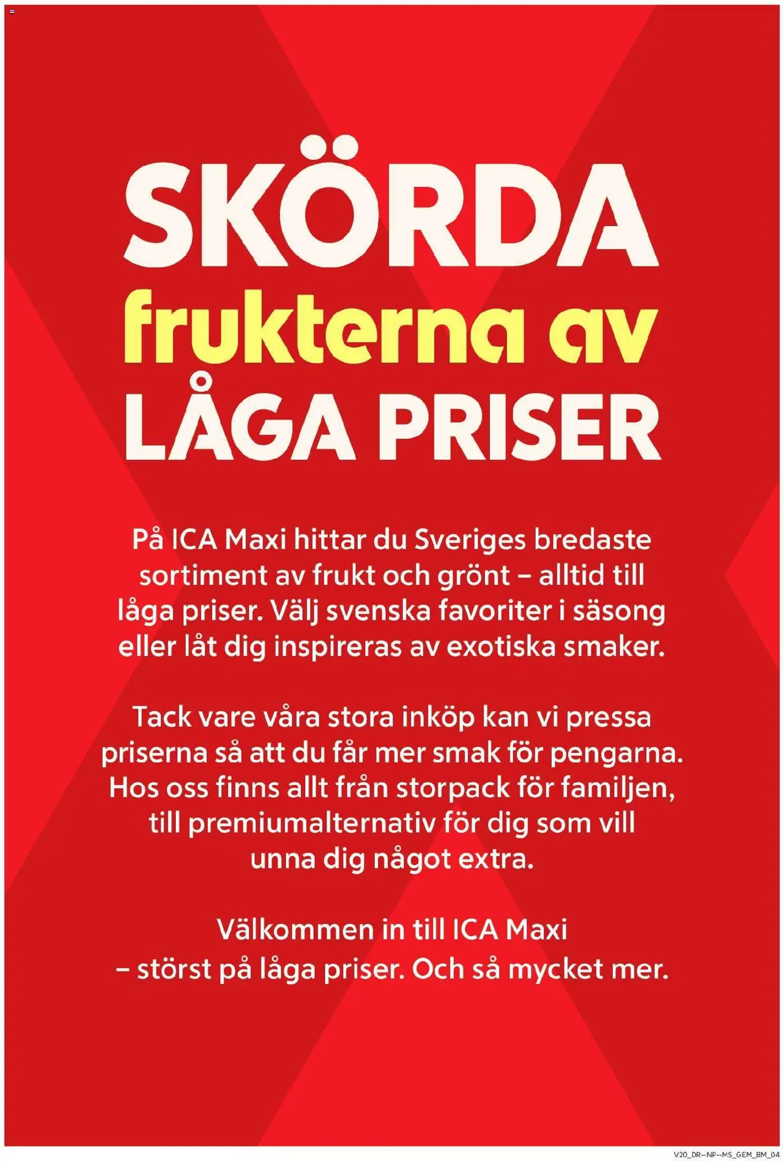 ICA Maxi reklamblad aktuell från 11.05.2026 | Sida: 4