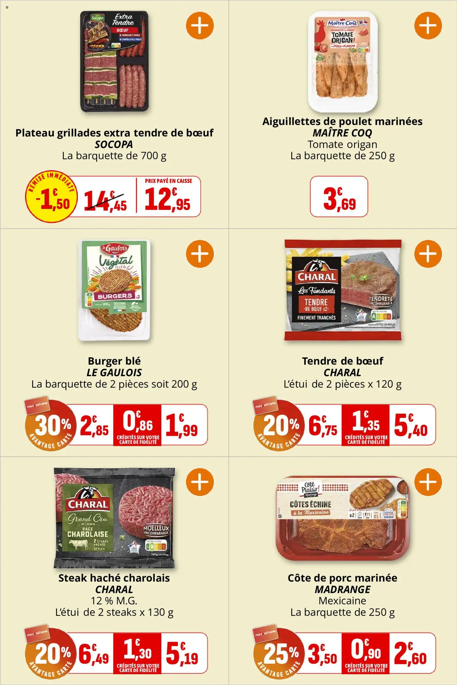 {H1} | Page: 12 | Produits: Plancha, Plateau, Porc, Côte de porc