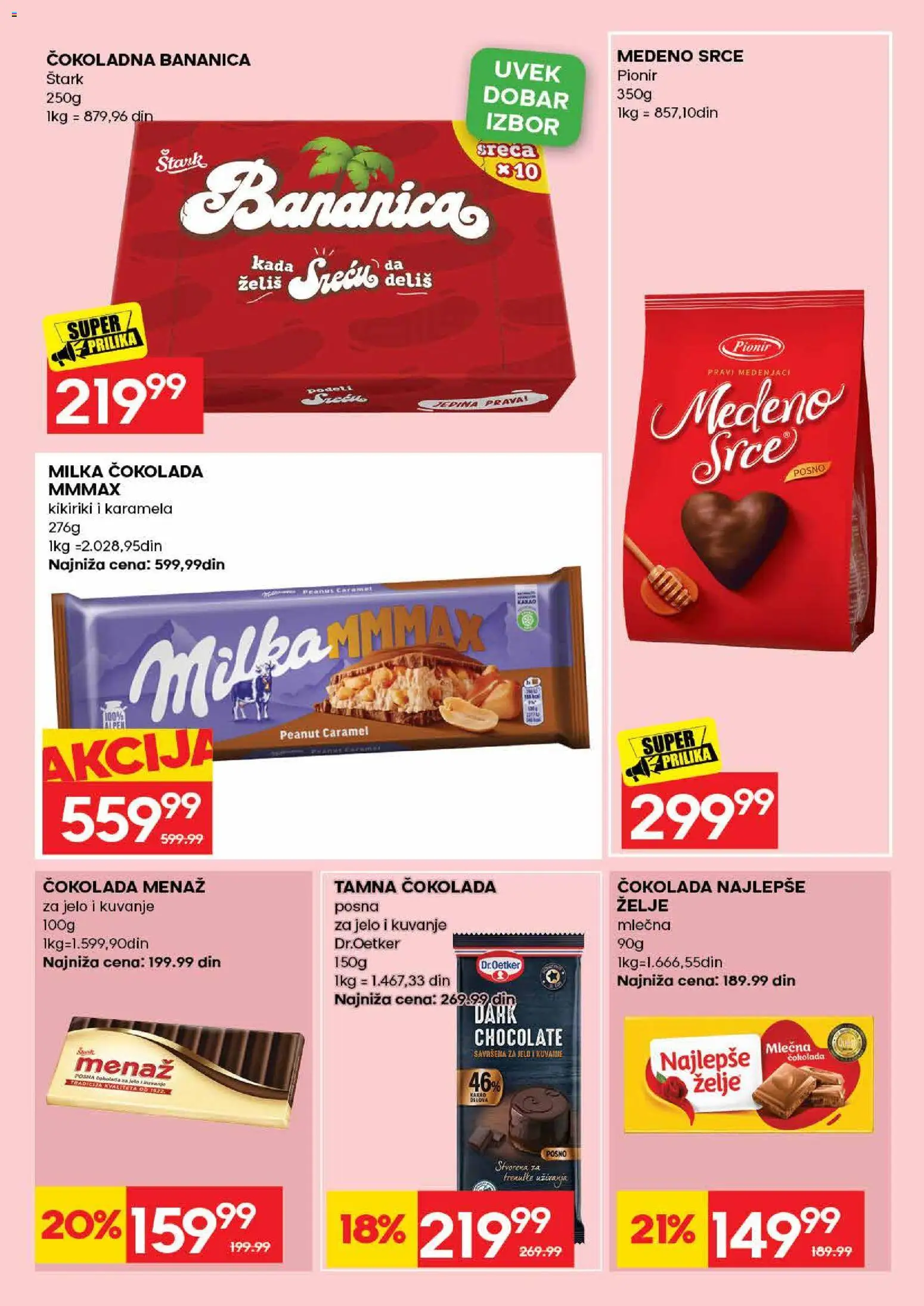 Idea katalog - važi od 17.08.2026 | Strana: 42 | Proizvode: Milka, Medenjaci, Čokolada, Mlečna čokolada