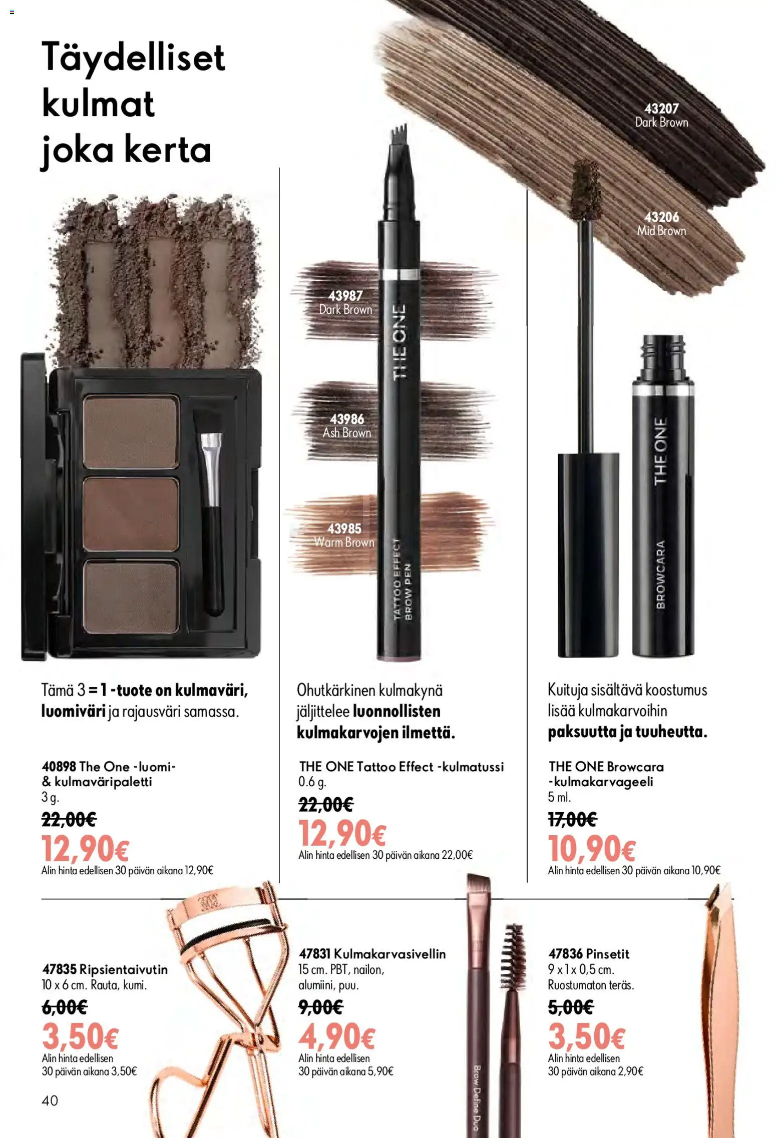Oriflame - Esite 10 – voimassa 15/07/2026 alkaen | Sivu: 40