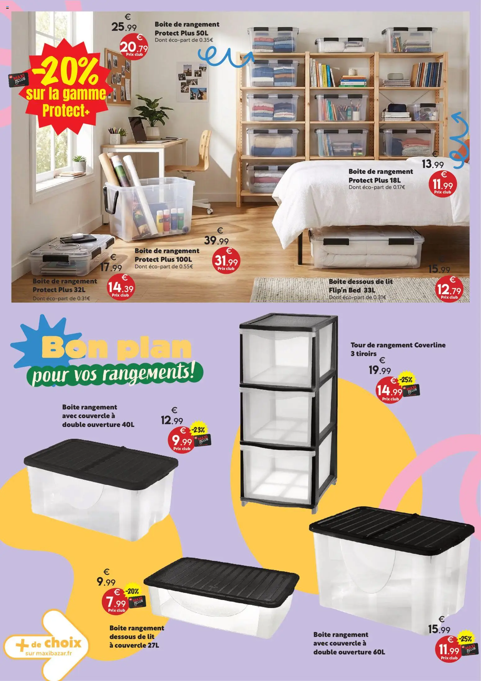 {H1} | Page: 15 | Produits: Lit, Tiroirs, Boîte de rangement