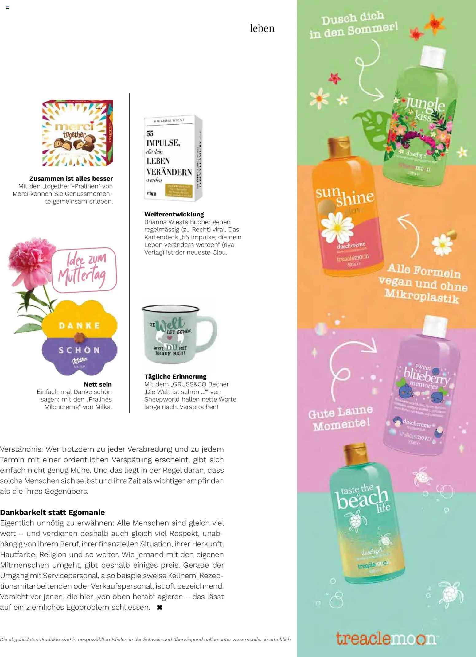 Müller aktionen Magazin – gültig ab 15.05.2026 | Seite: 75 | Produkte: Duschgel, Shower Gel, Duschcreme