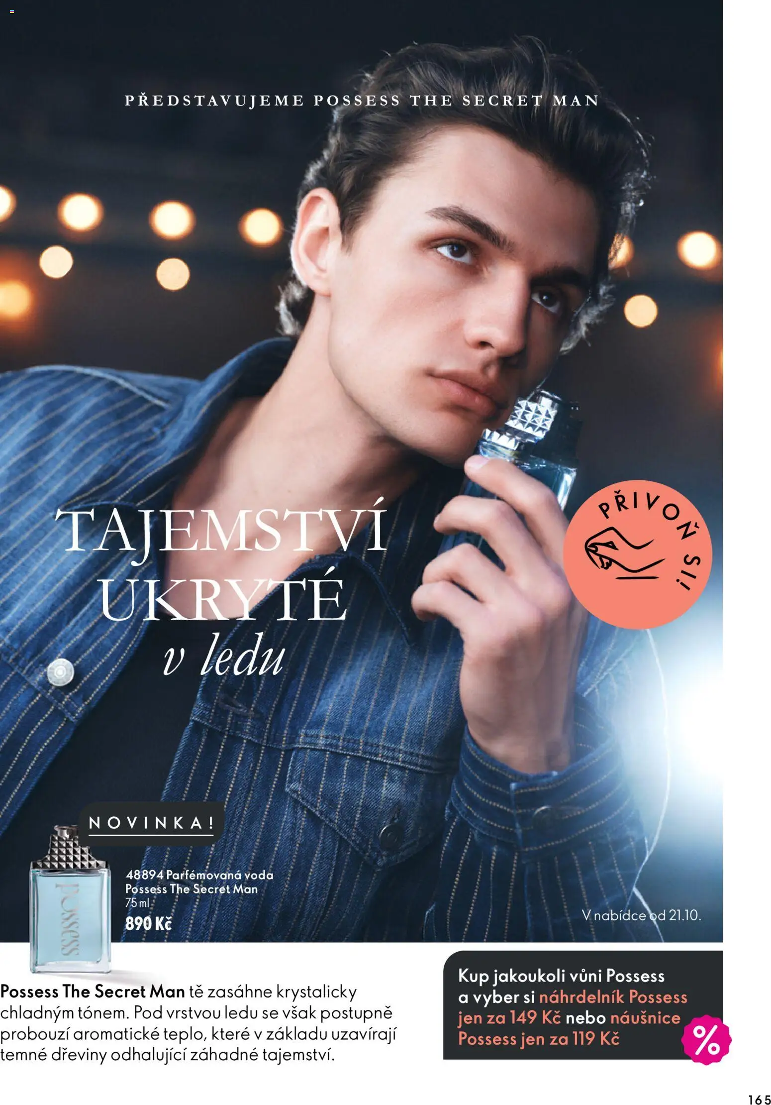 Oriflame katalog Novage+ Proceuticals od 30.09.2026 | Strana: 165 | Produkty: Voda, Naušnice