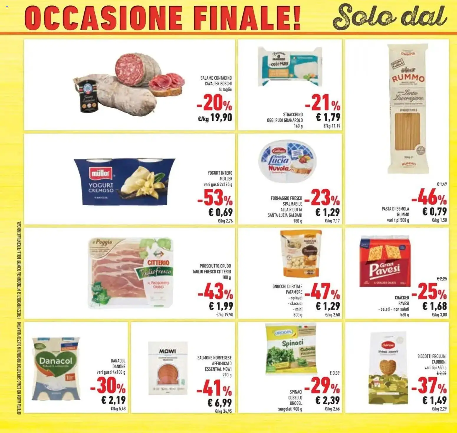 Anteprima volantino Conad dal 21/10/2026 prossima settimana | Pagina: 58