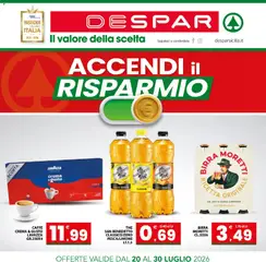 Anteprima del volantino Despar volantino Sicilia valido a partire dal 20/07/2026