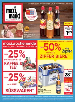 Maximarkt Flugblatt ab 15.10.2026 gültig