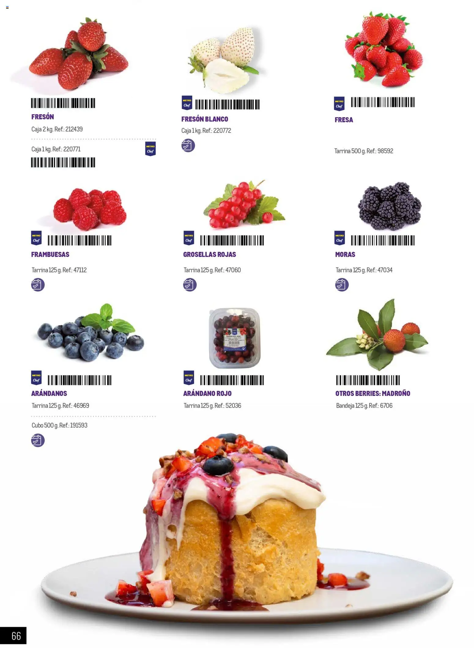 Makro - Especial Frutas y Verduras Península │ válido desde el 05.01.2026 | Página: 66 | Productos: Bandeja, Caja