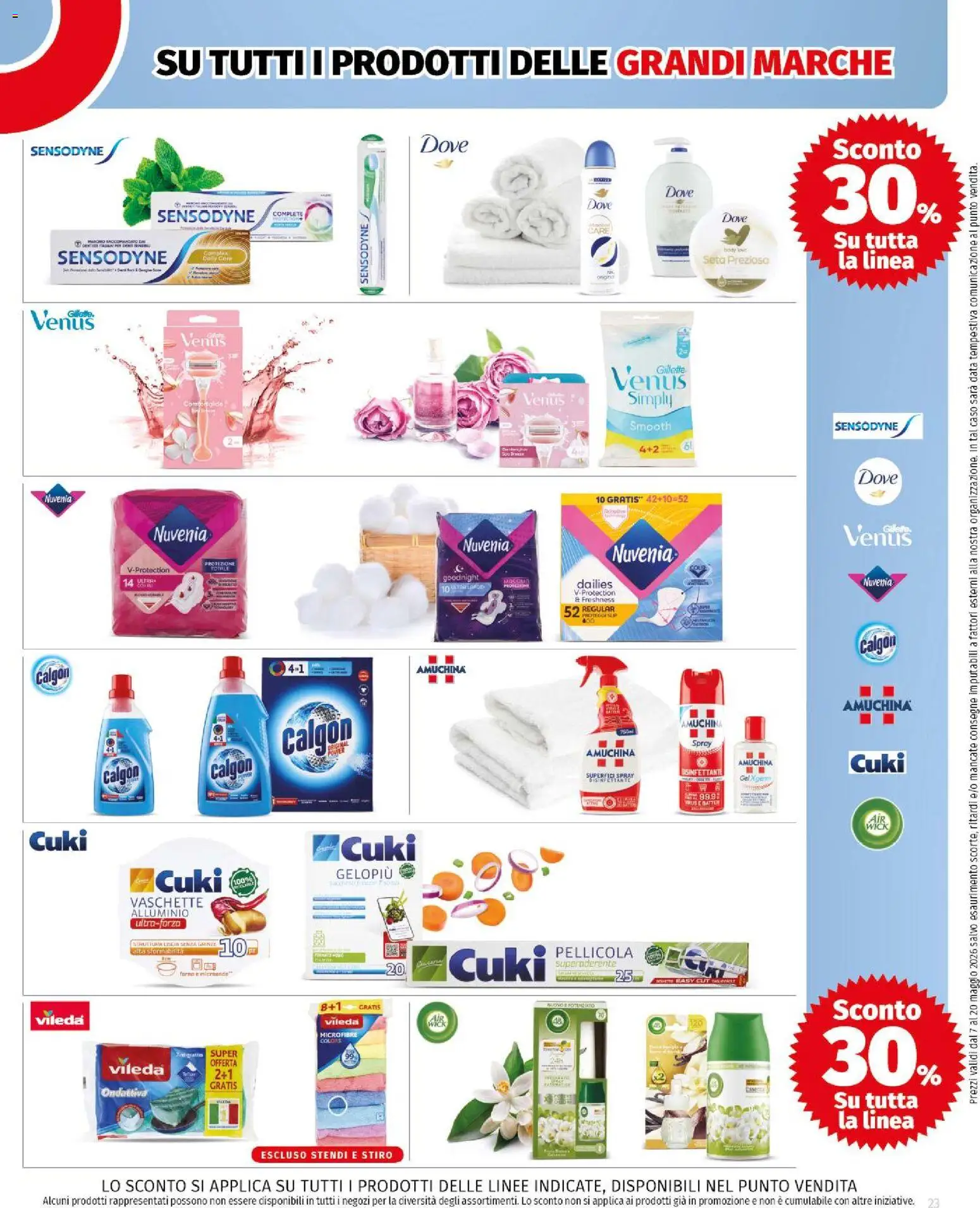 Volantino COOP del 07.05.2026 | Pagina: 9 | Prodotti: Slip, Data, Alluminio, Vaschette