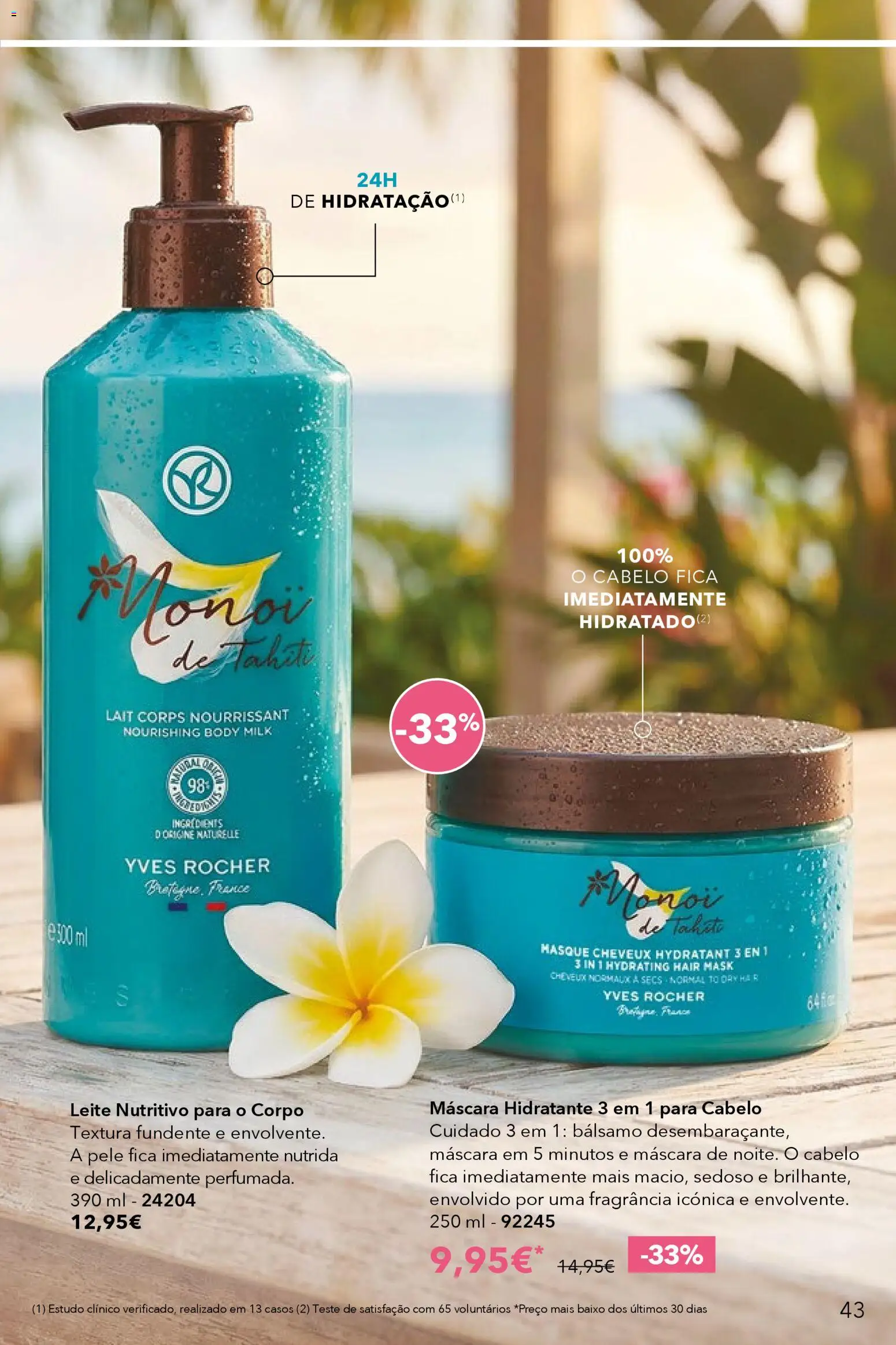 Yves Rocher catálogo 6 │ válido de 17.04.2026 | Página: 43 | Produtos: Fragrância, Leite