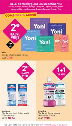 Da folder - Voorbeeld van een folder van Da, geldig van 24-08-2026 | Pagina: 16 | Producten: Mondwater, Maandverband, Alcohol, Mondspoeling