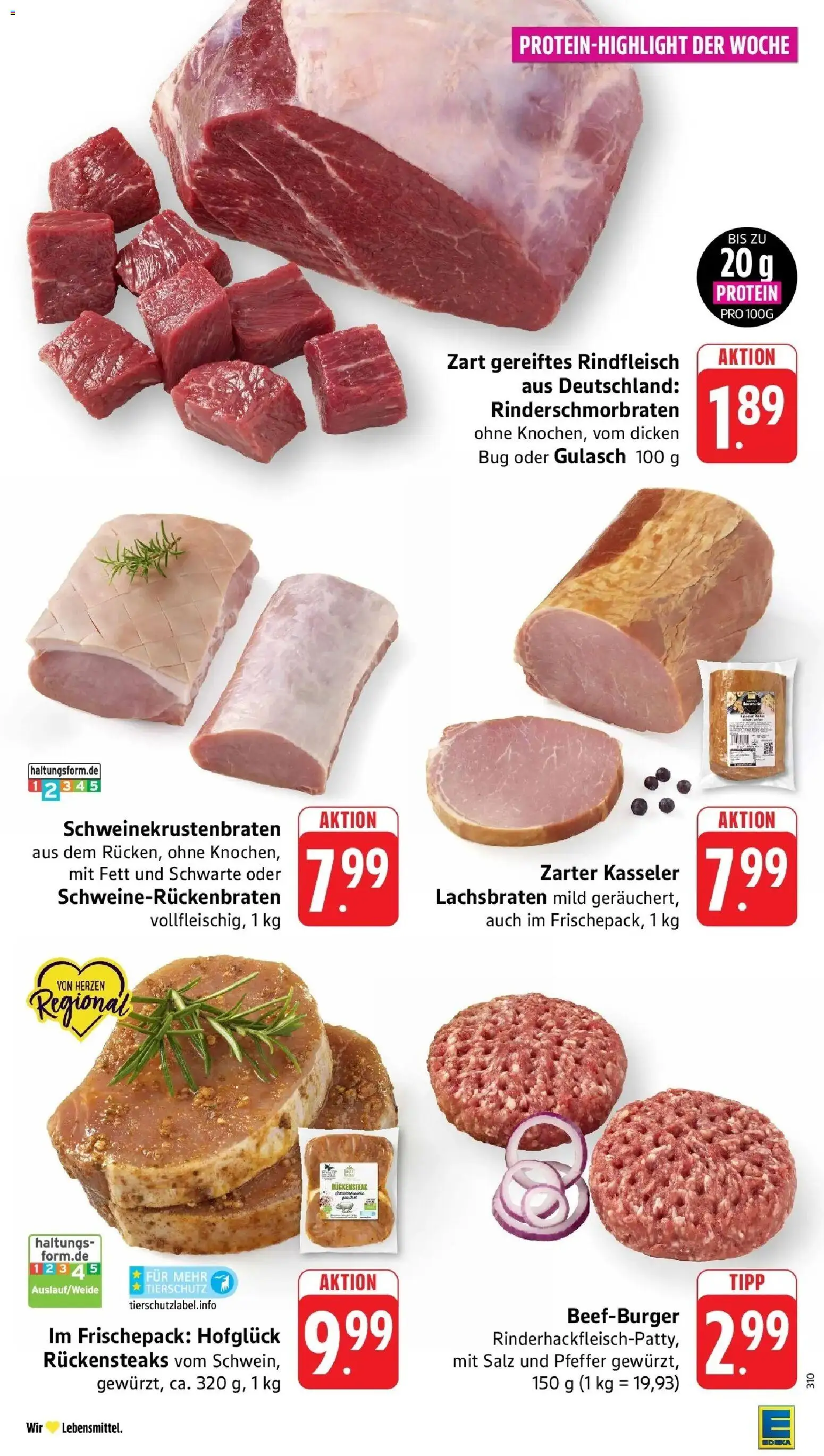 E center Prospekt Köngen (ab 07.09.2026) zum Blättern | Seite: 5 | Produkte: Salz, Gulasch, Pfeffer, Rindfleisch