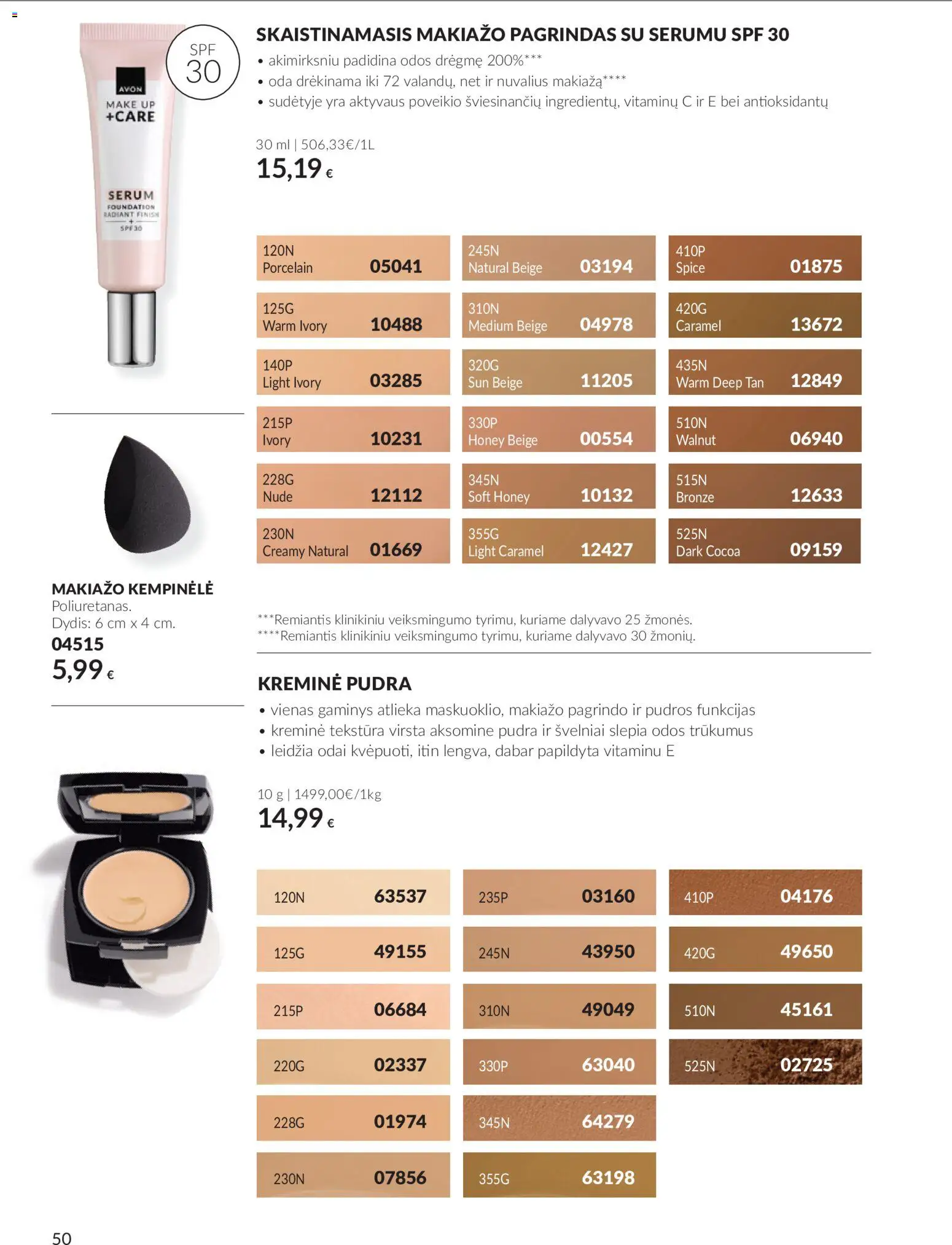 AVON akcijos nuo 2026.09.30 | Puslapis: 50