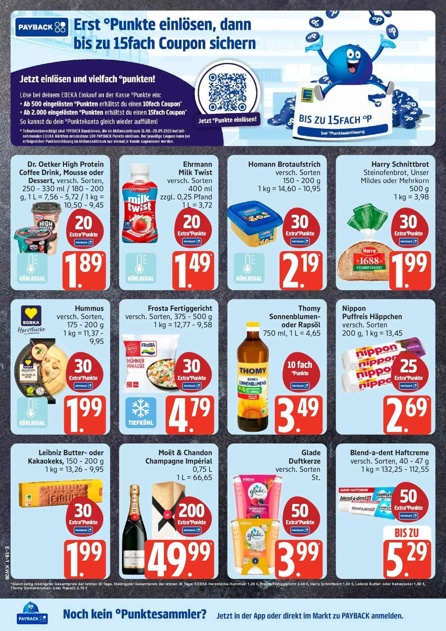 Edeka Prospekt Hamburg (ab 14.09.2026) » Angebote Online | Seite: 24 | Produkte: Butter, Rapsöl, Frosta, Hummus