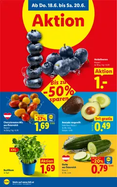 Lidl Flugblatt ab 18.06.2026 gültig | Seite: 8 | Produkte: Avocado