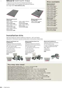 Preview of B&Q - Bathroom collections valid from 17/08/2026 | Page: 243 | Products: Shower, Cement