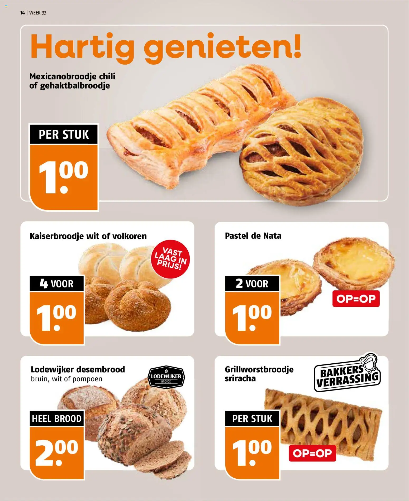 {H1} | Pagina: 14 | Producten: Pompoen, Brood, Kaiserbroodje, Chili