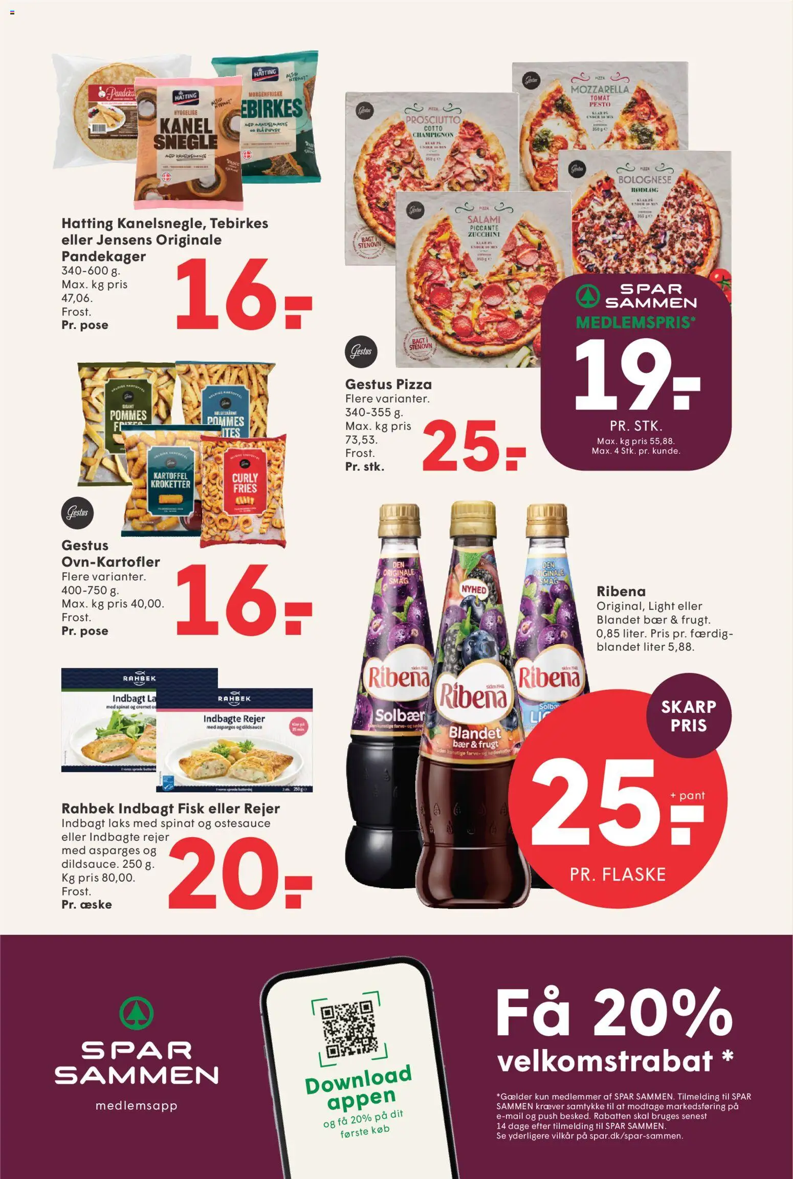 Spar tilbudsavis – gyldig fra 24/07/2026 | Side: 13 | Produkter: Salami, Fisk, Mozzarella, Rejer