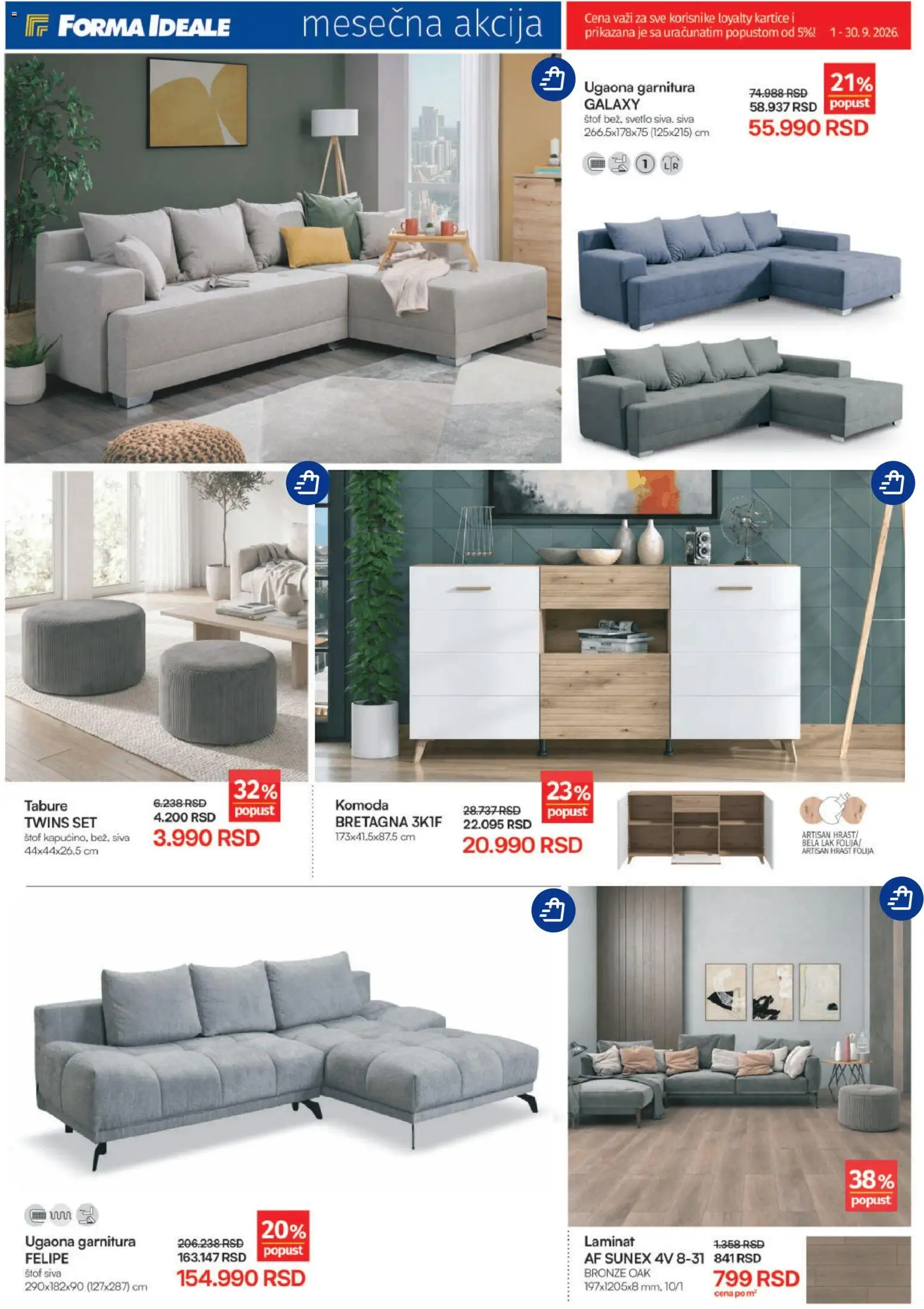 Forma Ideale katalog - važi od 01.09.2026 | Strana: 5