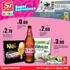 Anteprima del volantino Sì con Te volantino valido a partire dal 30/07/2026 | Pagina: 1