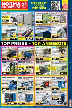 Norma Onlineshop ab 02.11.2026 gültig