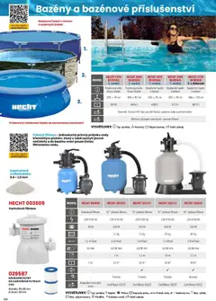 Náhled letáku Hecht katalog - Léto - podzim 2026 od 21.08.2026 | Strana: 134 | Produkty: Bazény, Písková filtrace, Bazén, Nafukovací bazén