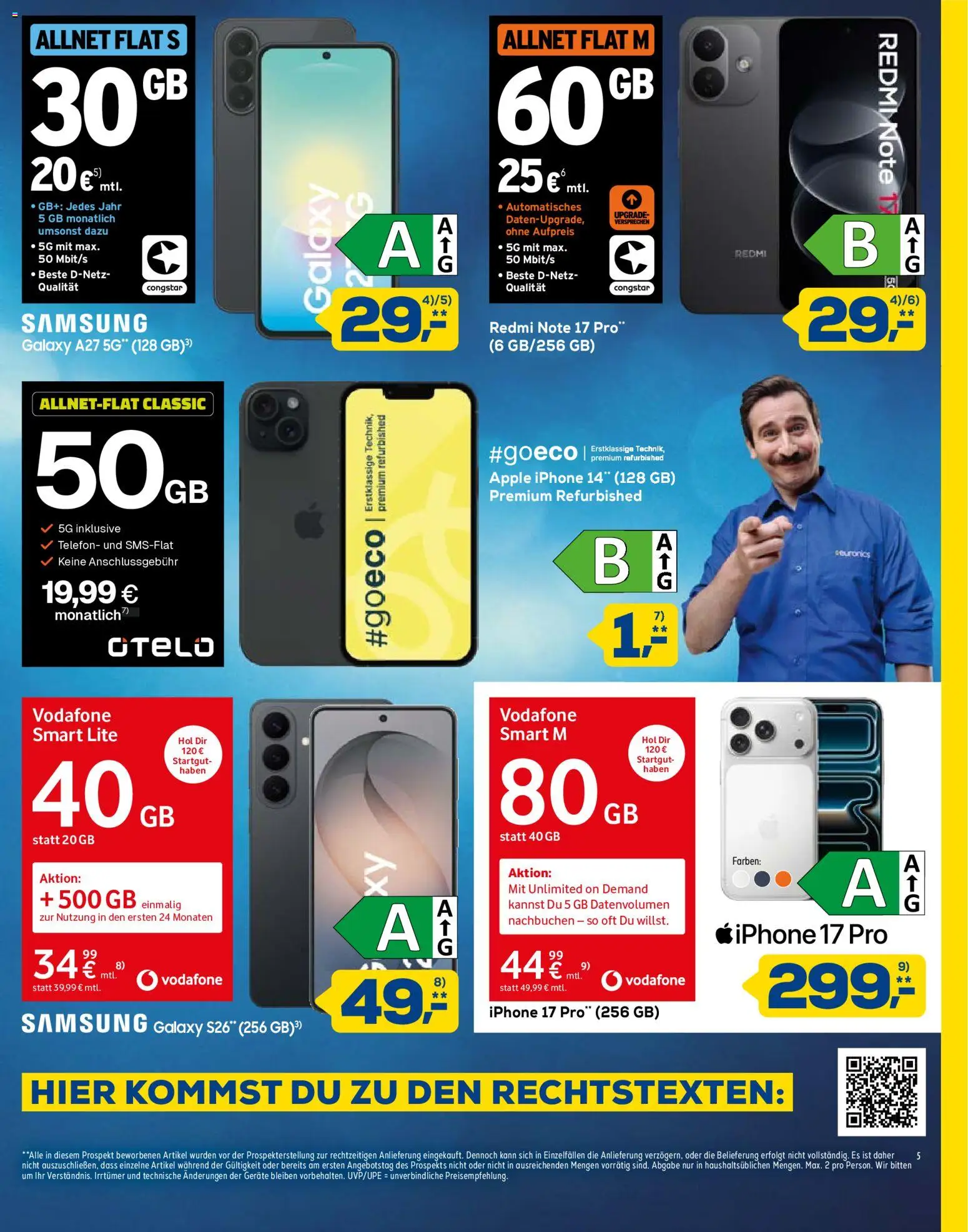 Euronics Prospekt – gültig ab 24.10.2026 | Seite: 5 | Produkte: Samsung, Iphone, Apple, Telefon