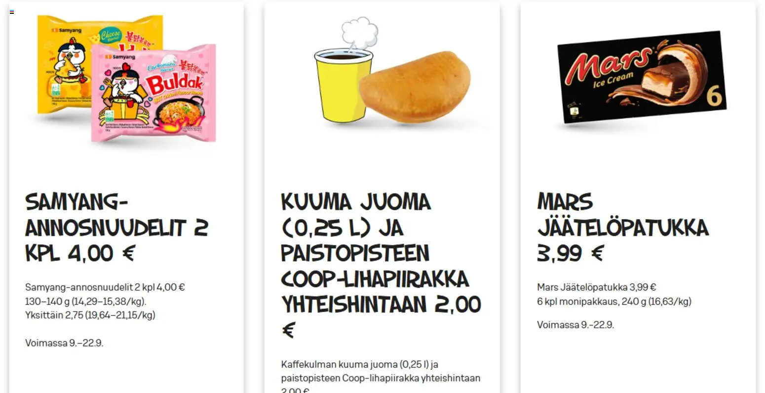 Alepa tarjoukset – voimassa 16/09/2026 alkaen | Sivu: 4