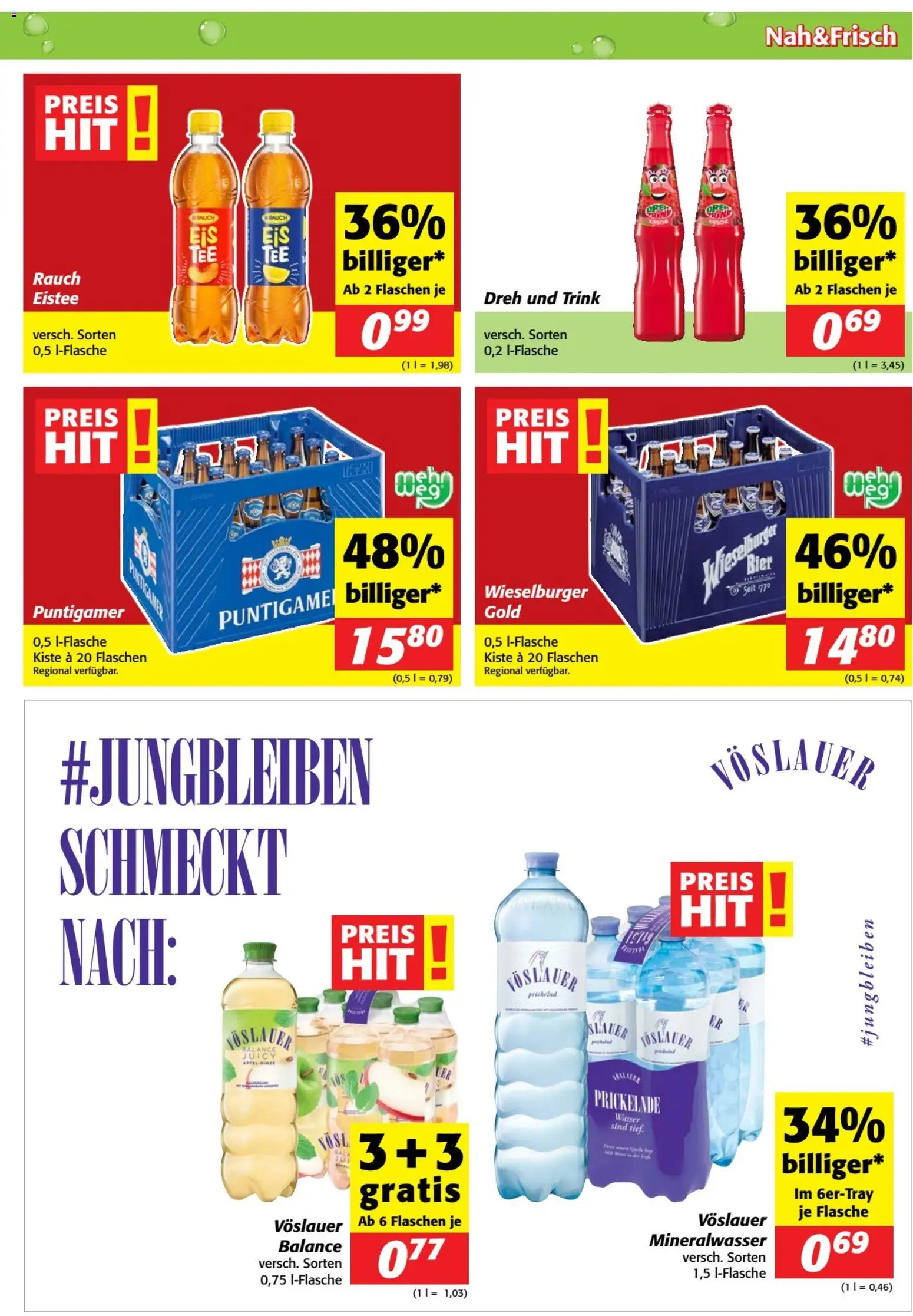 Nah und Frisch Flugblatt gültig ab 02.09.2026 | Seite: 7 | Produkte: Wasser, Mineralwasser, Bier