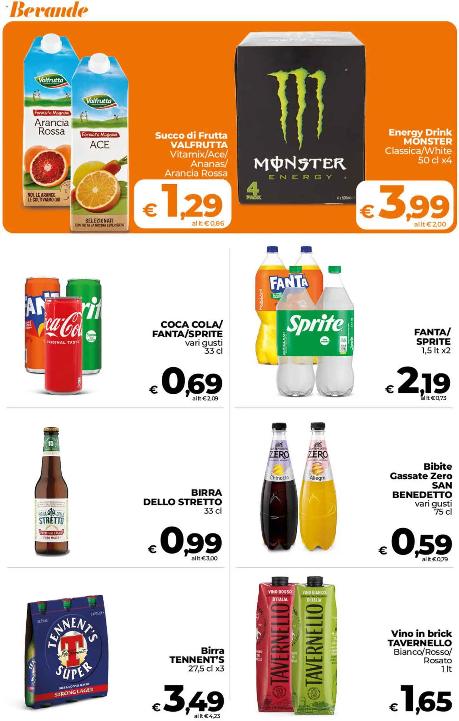 Volantino Ipercoop del 23/10/2026 | Pagina: 40 | Prodotti: Arance, Magnum, Frutta, Arancia