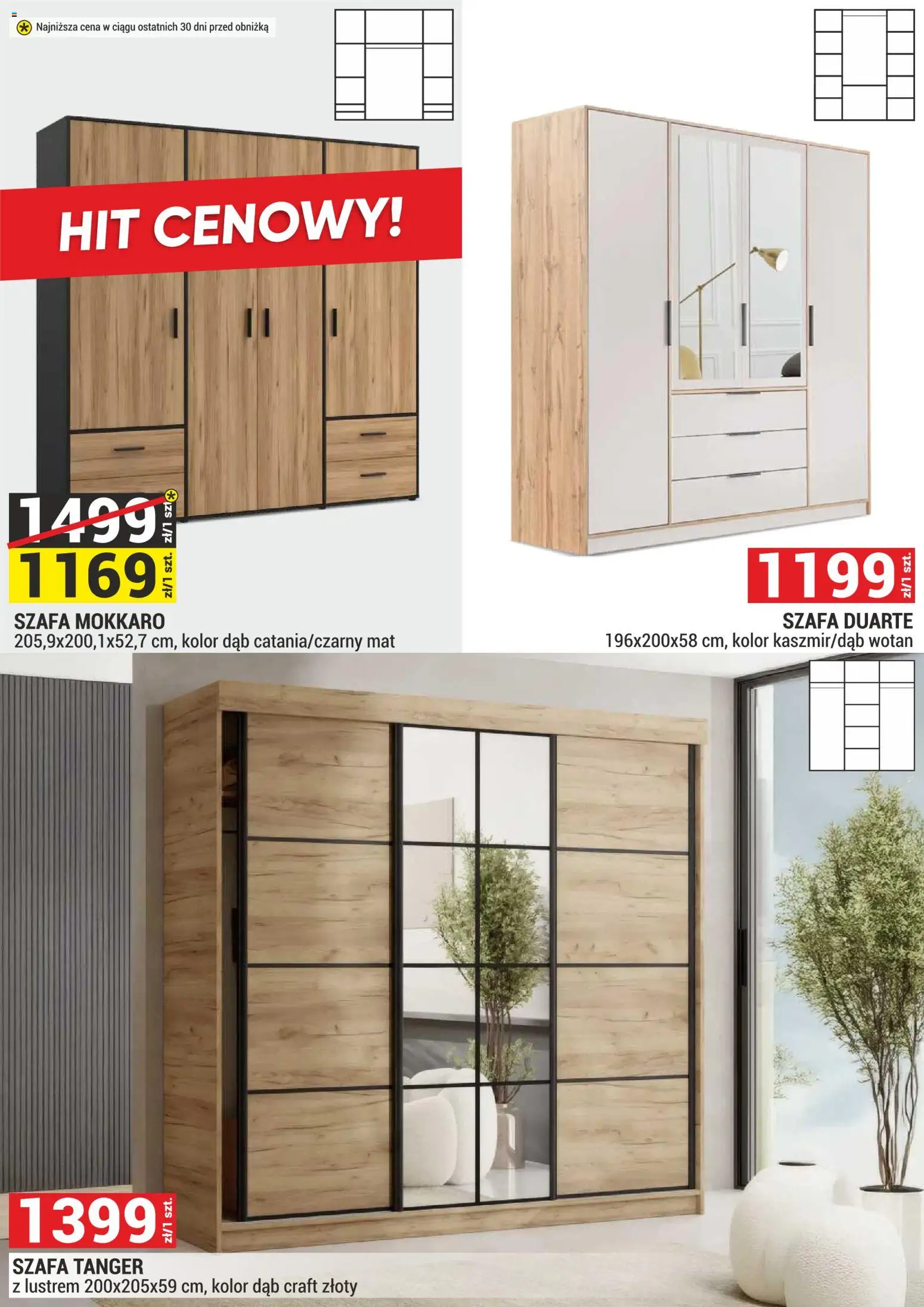 Merkury Market gazetka - Meble od 01.10.2026 | Strona: 15 | Produkty: Szafa