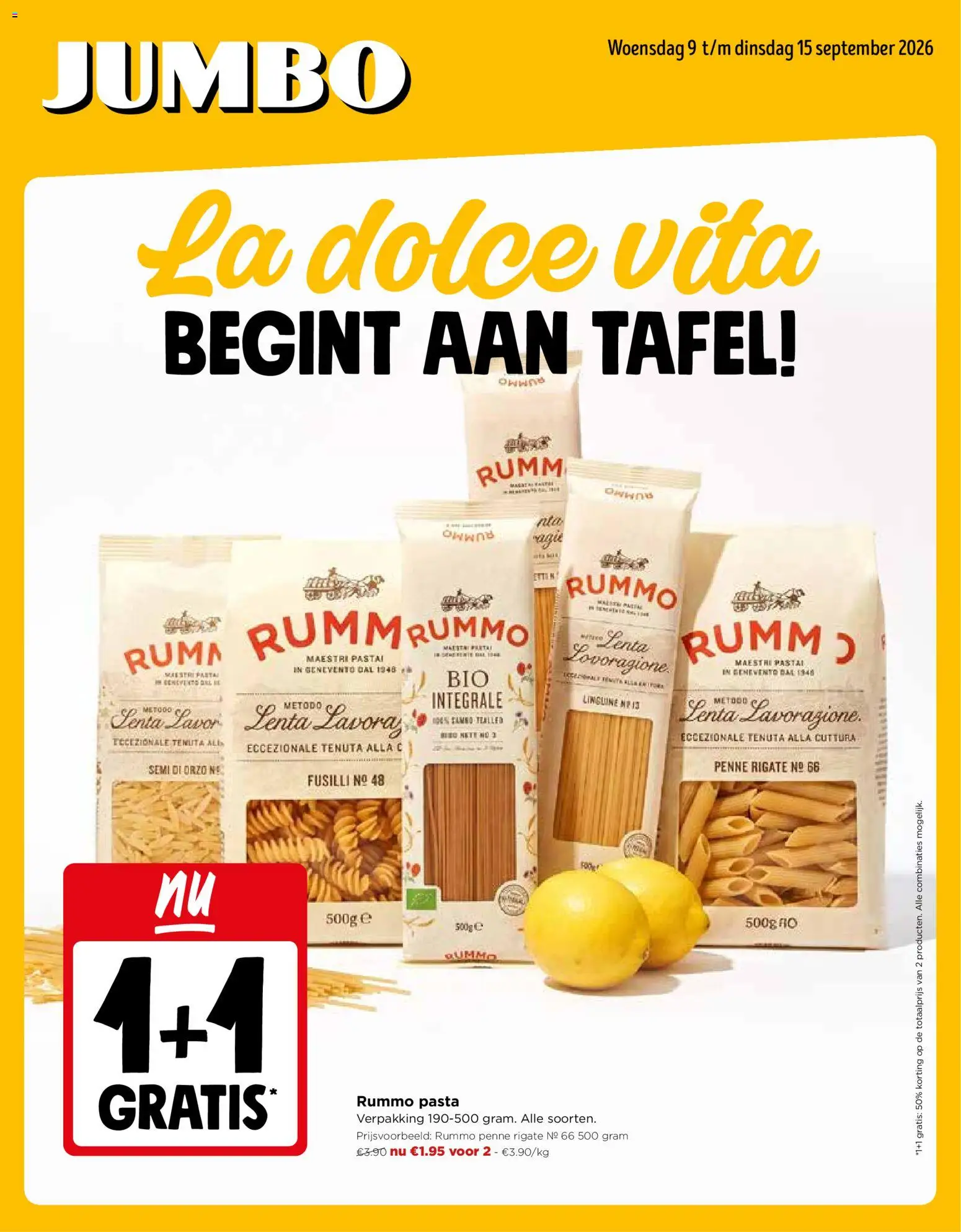 {H1} | Pagina: 1 | Producten: Pasta, La, Tafel, Bal