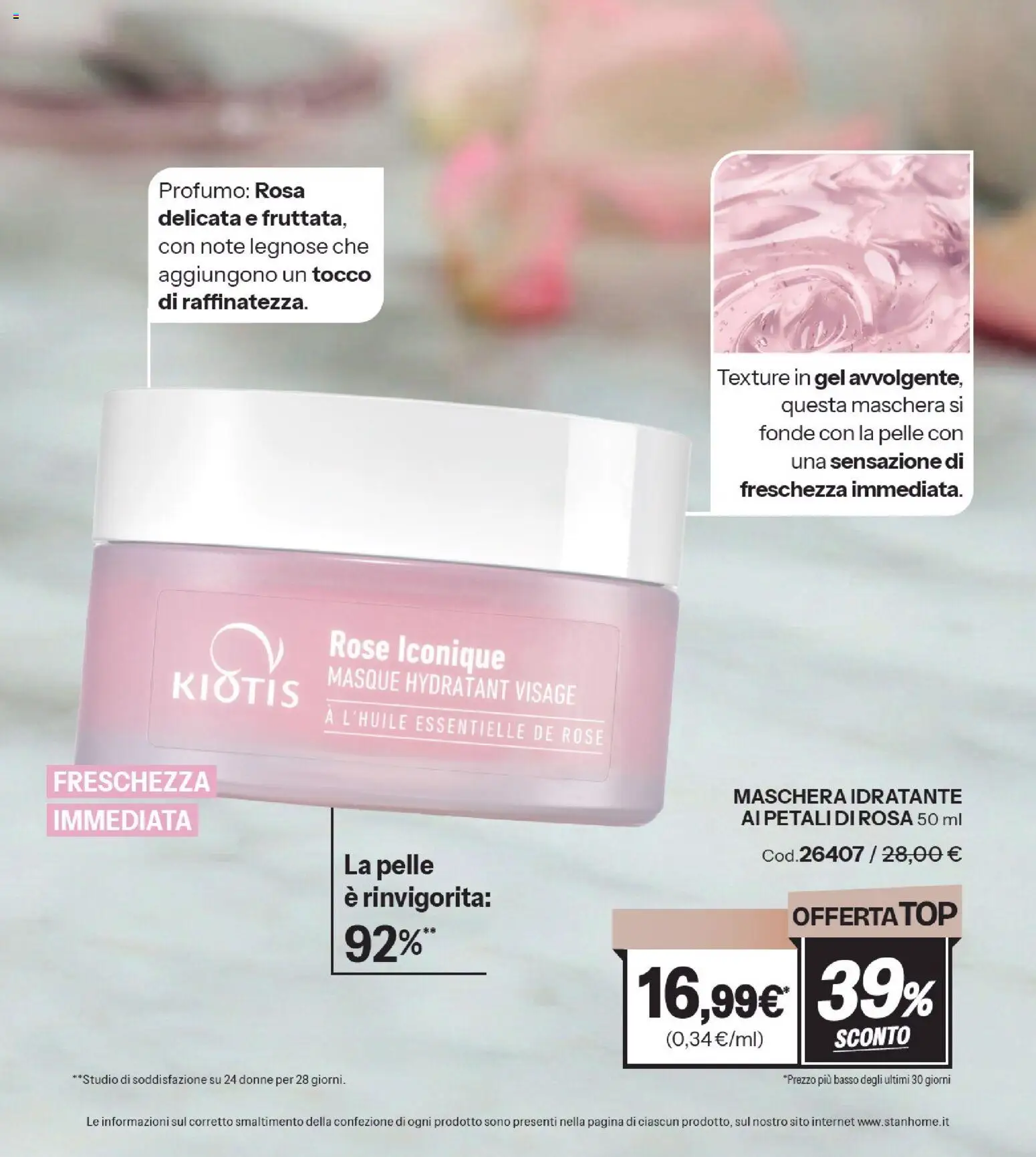 Volantino Stanhome del 23/06/2026 | Pagina: 90 | Prodotti: Maschera, Profumo