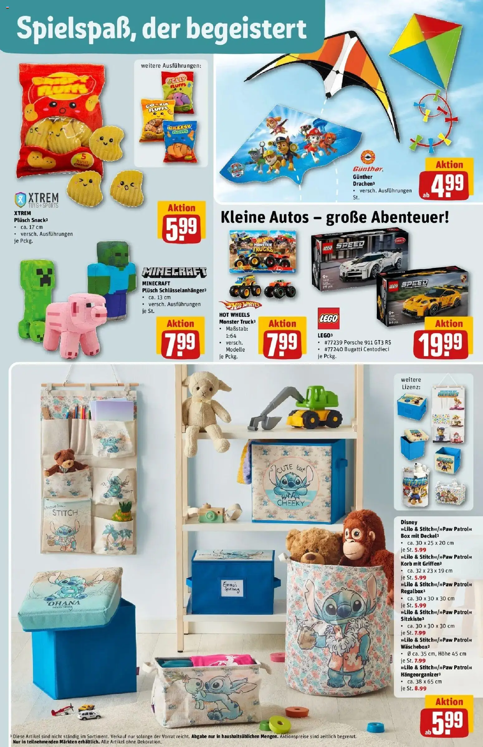 REWE Prospekt ab 07.09.2026 zum Blättern » Angebote | Seite: 28 | Produkte: Box, Korb, Monster