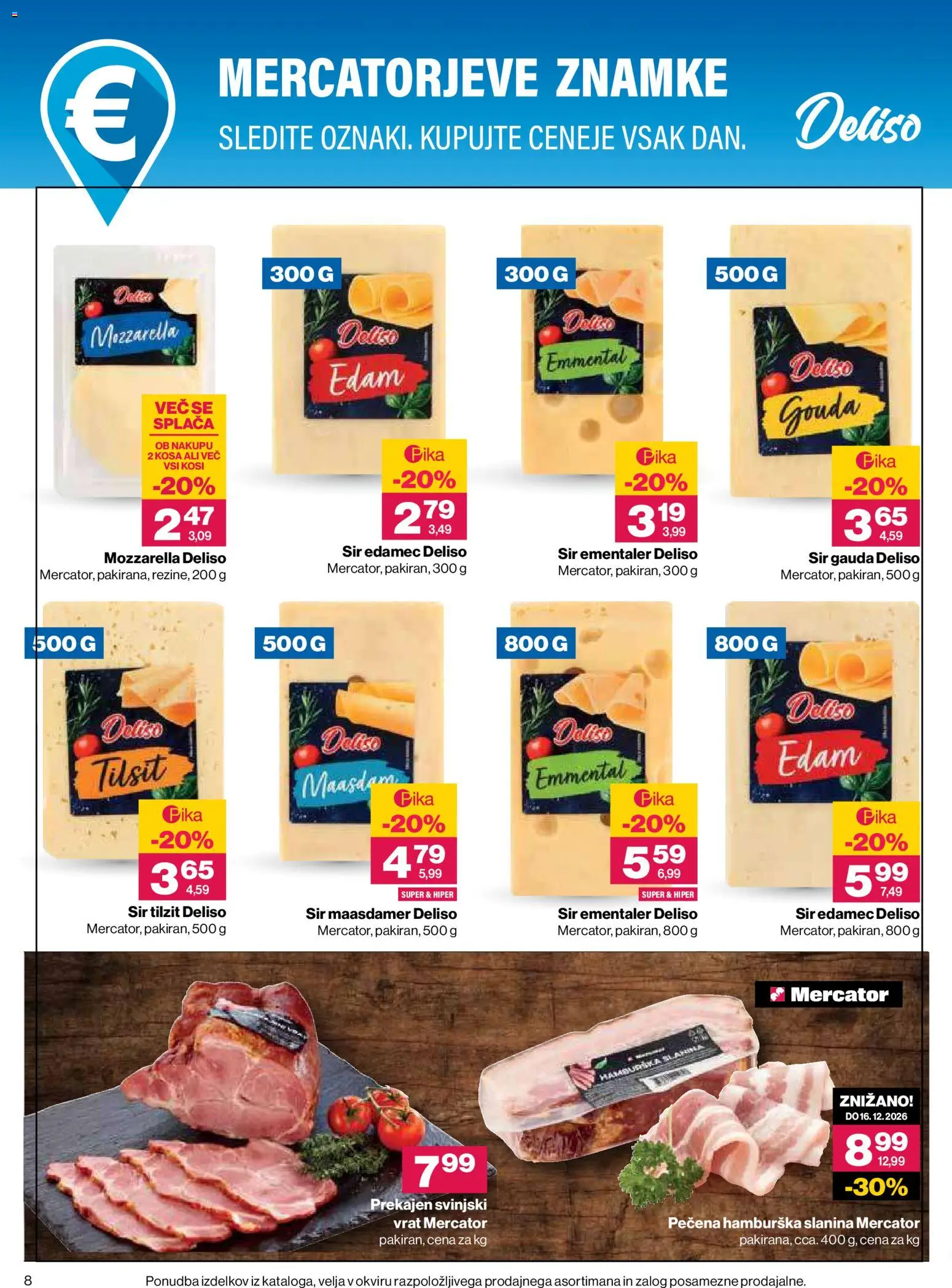Novi Mercator katalog ponudbe – veljaven od 17.09.2026 | Stran: 8
