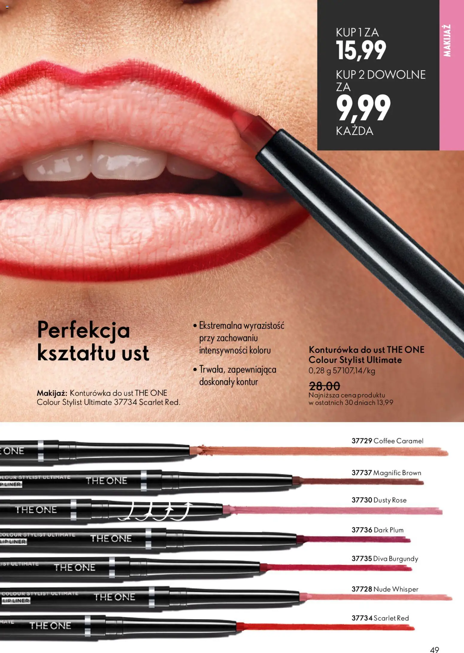 Oriflame Katalog 6 2026 od 15.04.2026 | Strona: 49 | Produkty: Makijaż, Konturówka