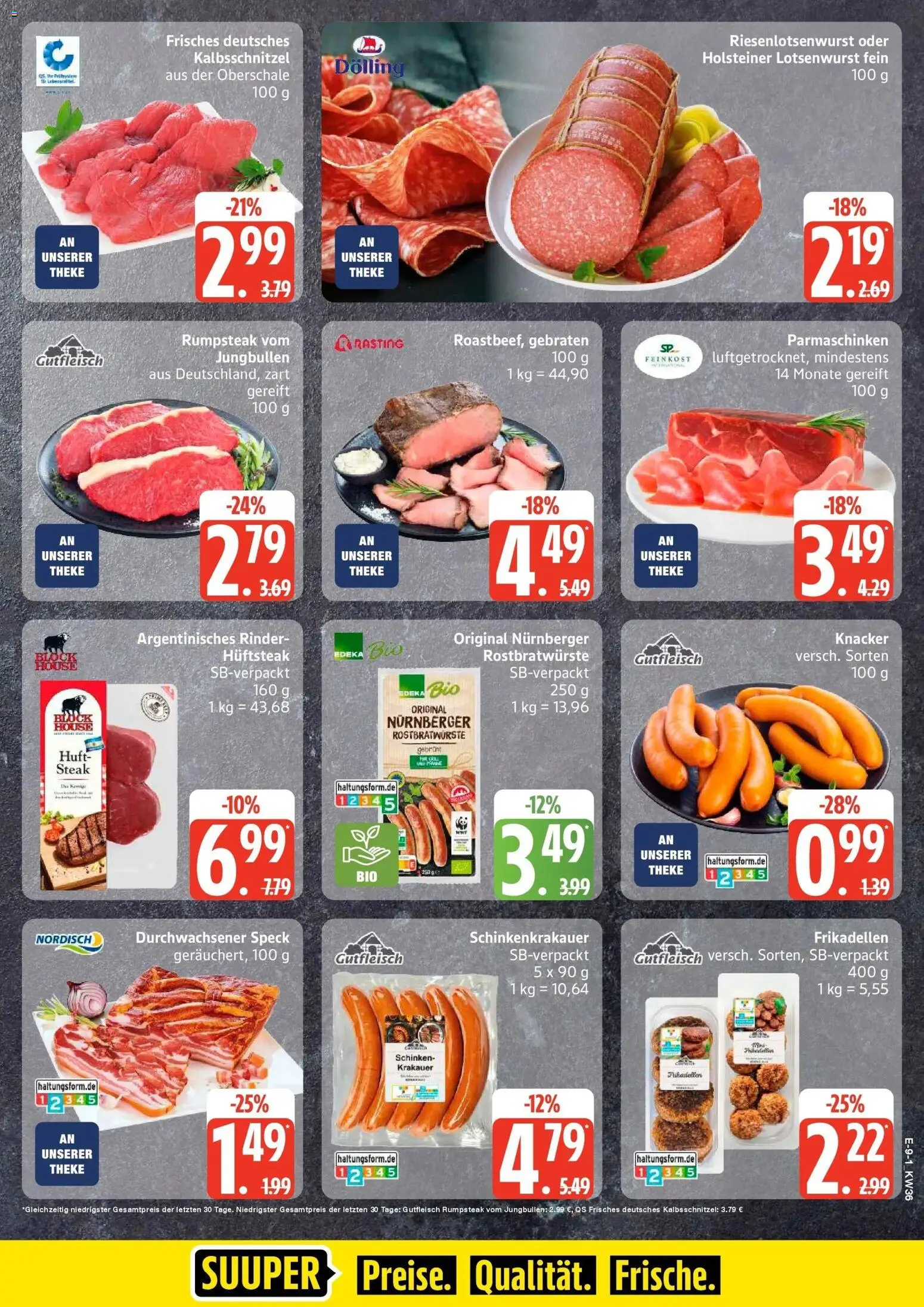 Edeka Prospekt Hamburg (ab 31.08.2026) » Angebote Online | Seite: 11 | Produkte: Rumpsteak, Theke, Schinken, Steak
