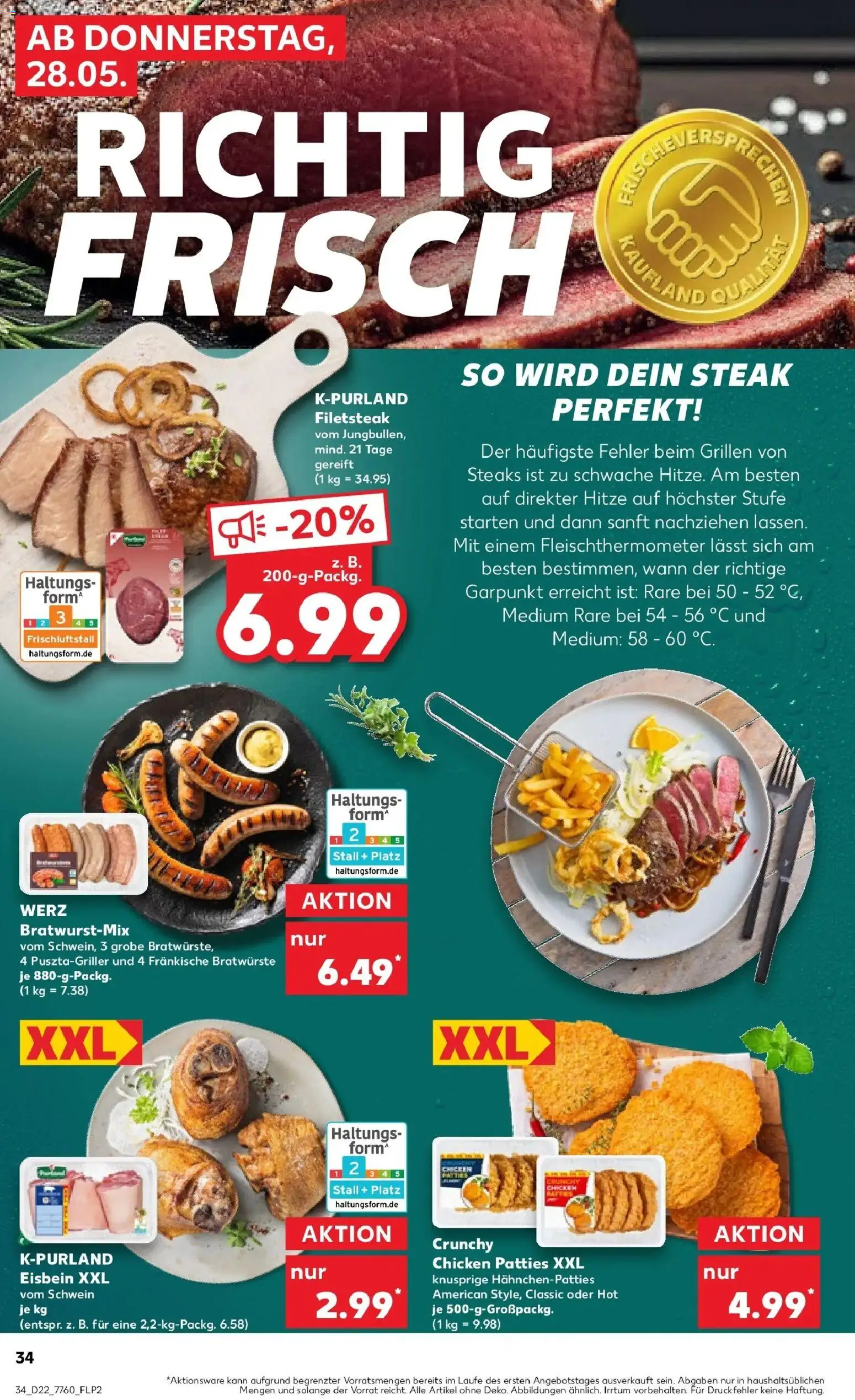 Kaufland Prospekt Vilshofen An Der Donau – gültig ab 26.05.2026 | Seite: 39 | Produkte: Steak