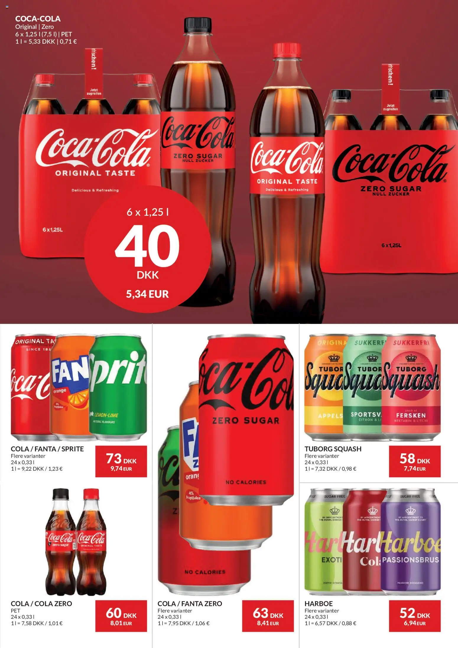 Nielsen Discount tilbudsavis – gyldig fra 24/09/2026 | Side: 35 | Produkter: Coca Cola, Squash, Fanta, Cola