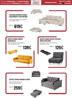 Vista previa Atrapa Muebles folleto válido desde el 01.05.2026 | Página: 7 | Productos: Sofá cama, Cama, Sofá