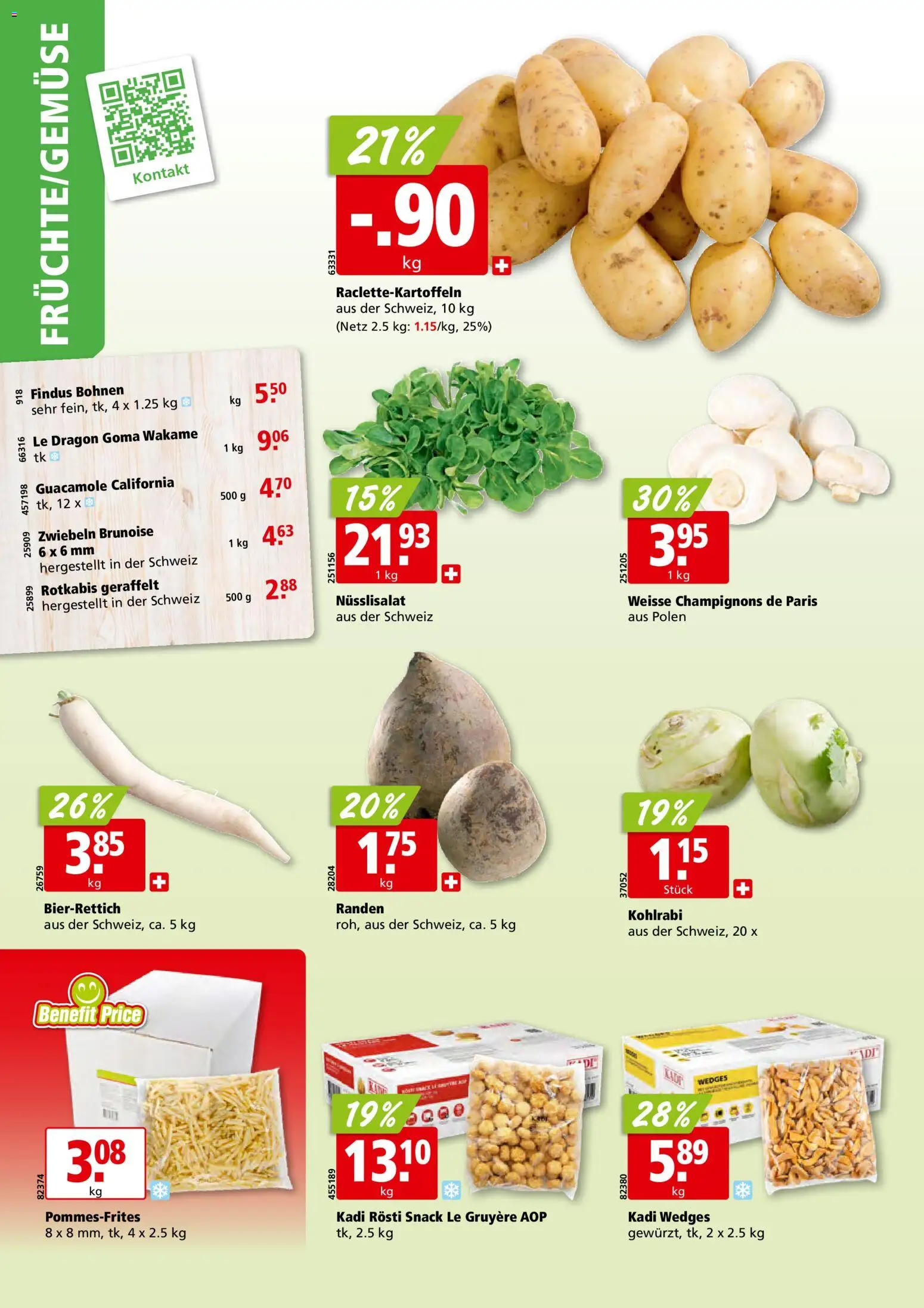 Aligro aktionen Schlieren, Gossau SG, Frauenfeld, Rapperswil-Jona, Sargans, Bern – gültig ab 05.10.2026 | Seite: 2 | Produkte: Guacamole, Champignons, Zwiebeln